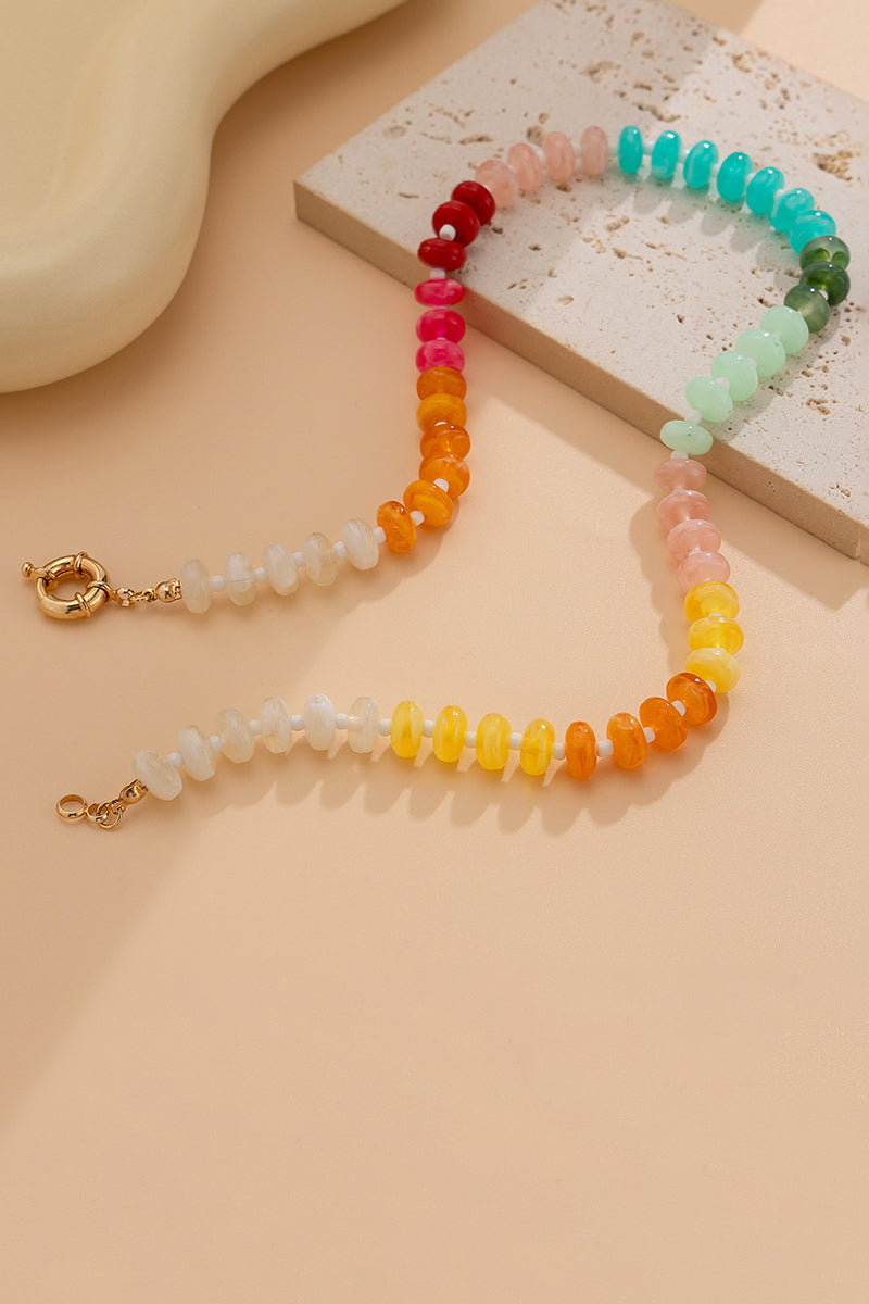 Vibrant Beaded Necklace