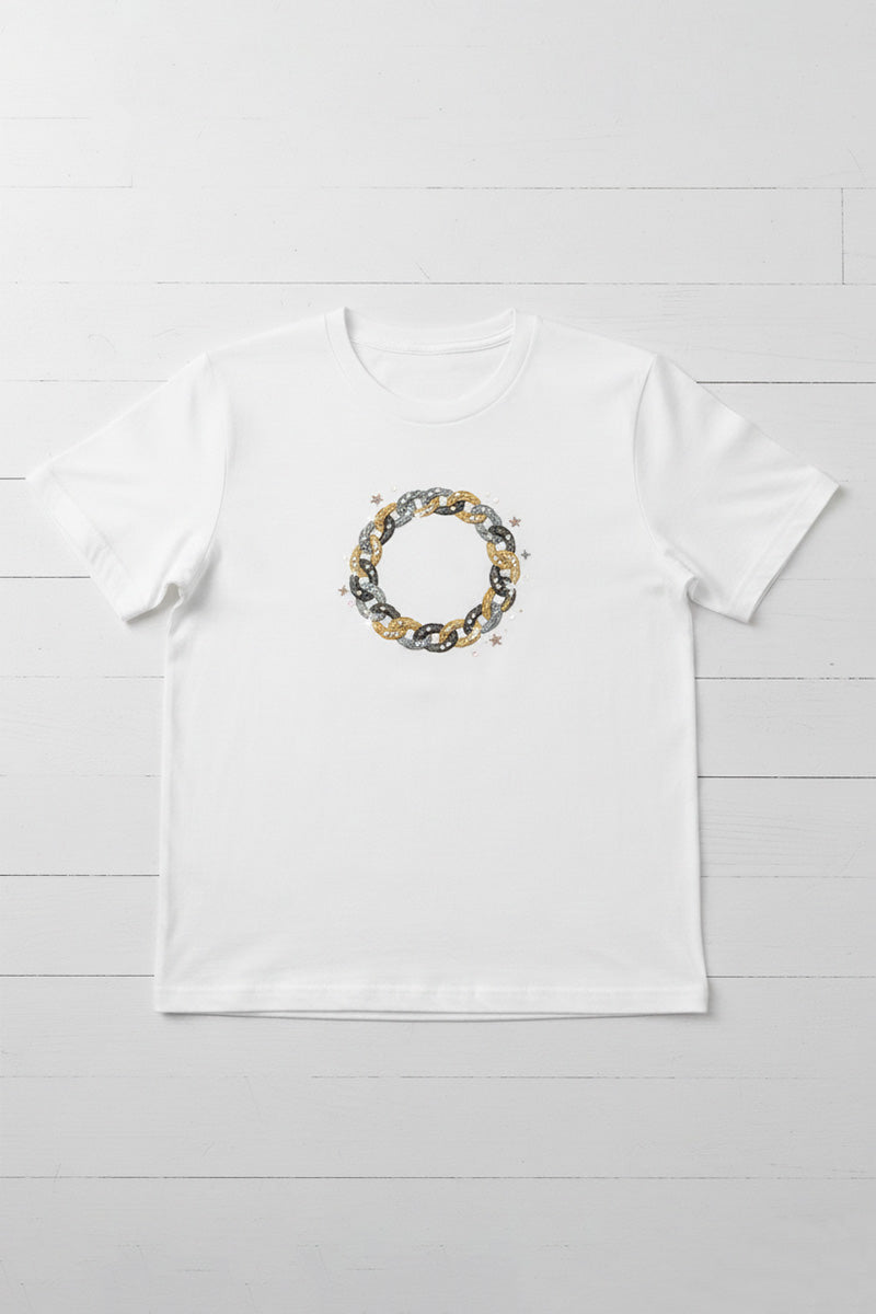 Sweet Chain Heart T-Shirt