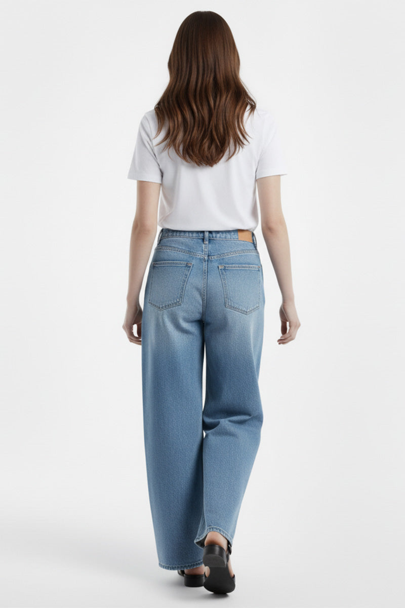 Little Dreamer Cat Embroidered T-Shirt