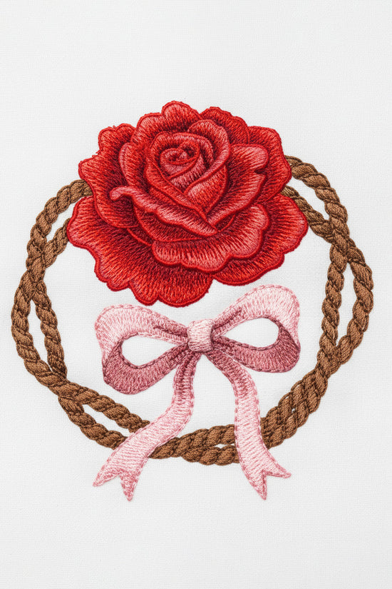 Rose Bow Crest T-Shirt