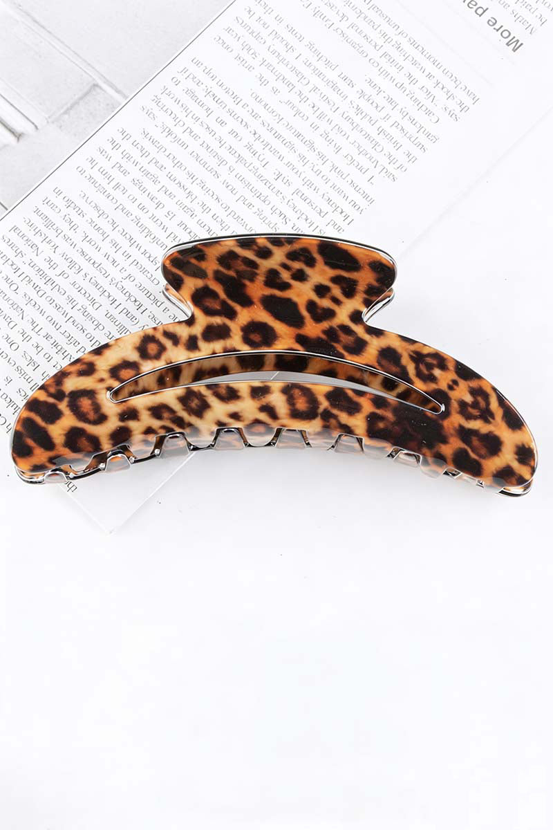 Stylish Leopard Pattern Hair Claw