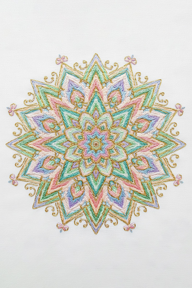 Petal Mandala Graphic T-Shirt