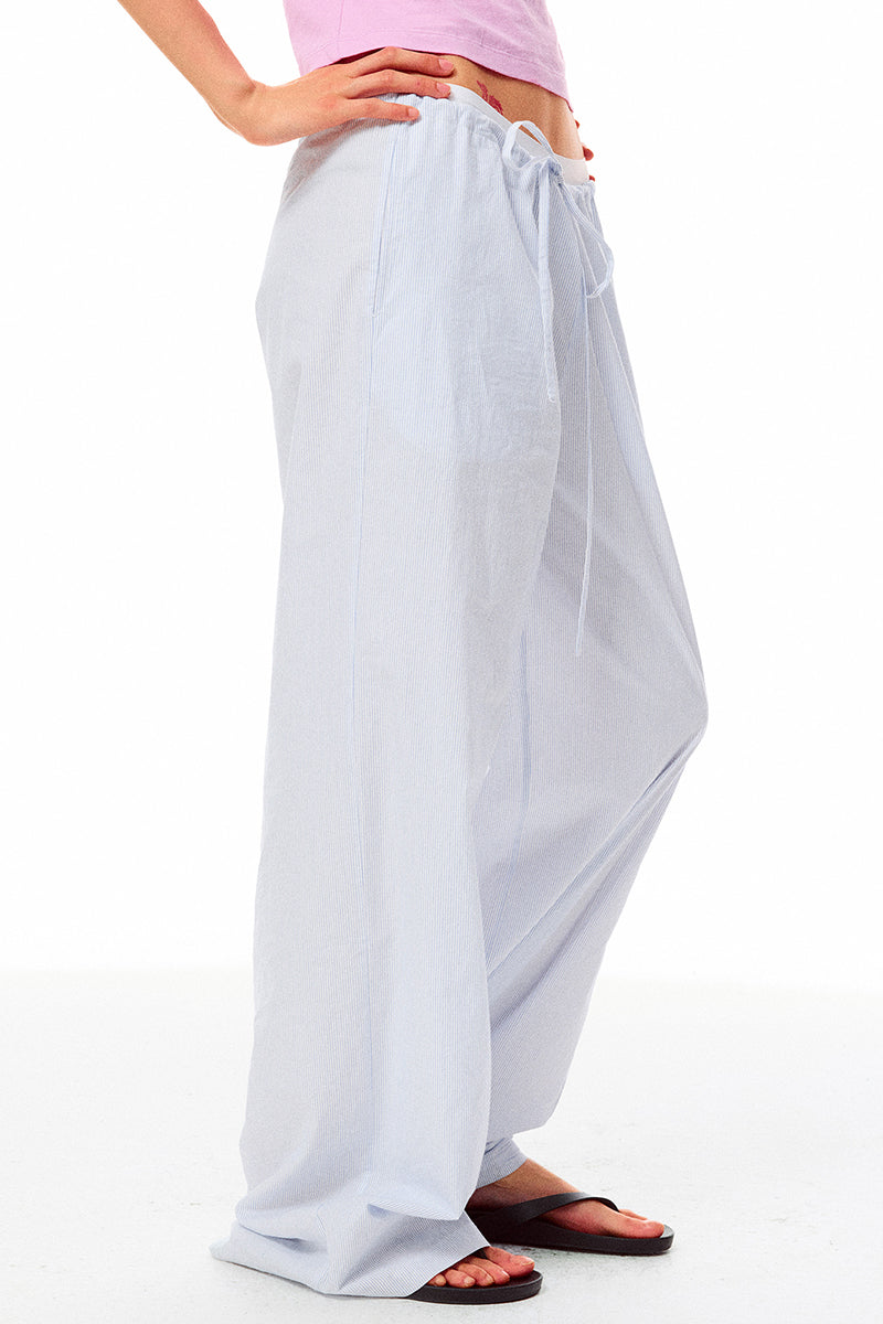 Drawstring Loose Fit Pajama Pants