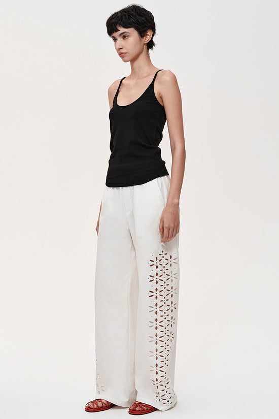 Basic Ribbed Scoop Neck Tank Top