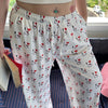 Cartoon Print Loose Lounge Pants