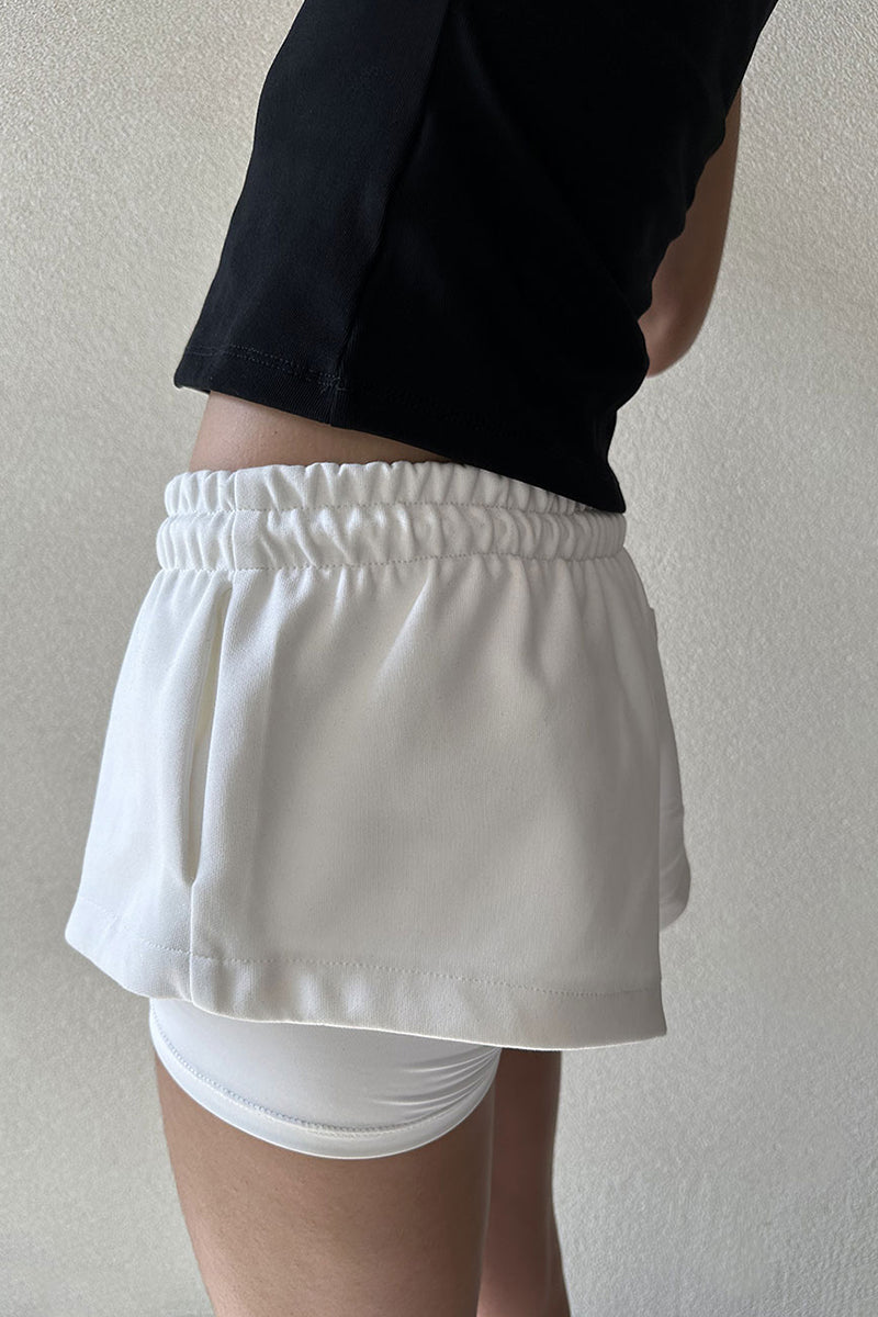 Double Layer Drawstring Shorts