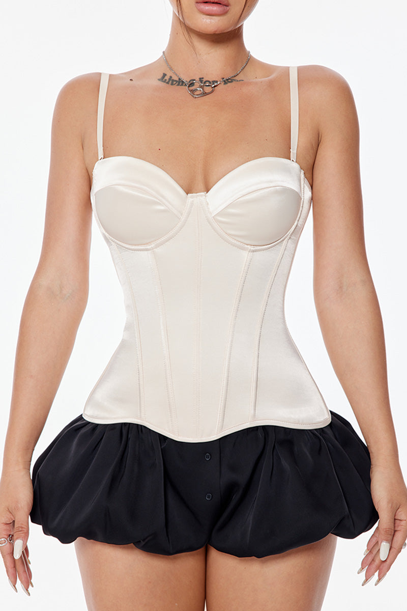 Adjustable Strap Sculpting Corset Top