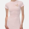 Heart Cutout Fitted Mini Dress