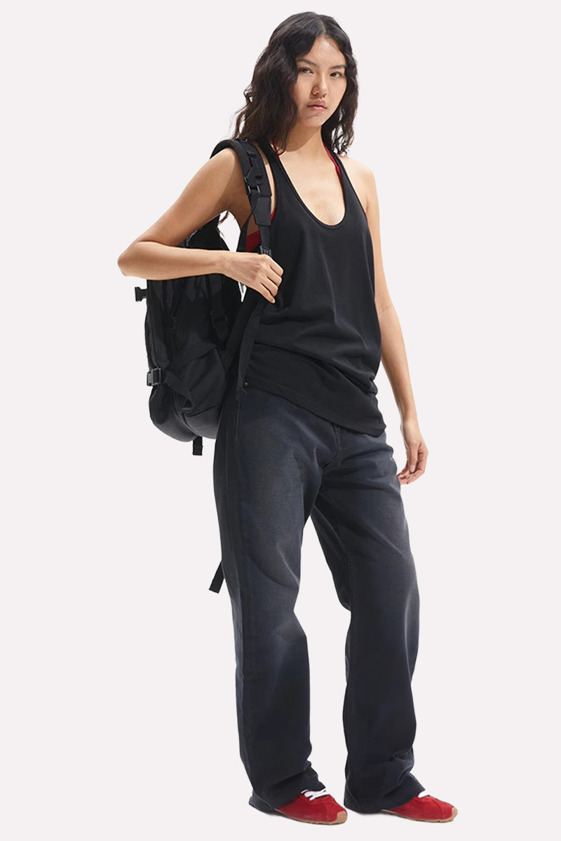 Relaxed Fit Racerback Tank