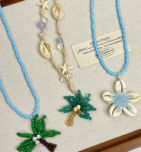 Beaded Charm Necklace