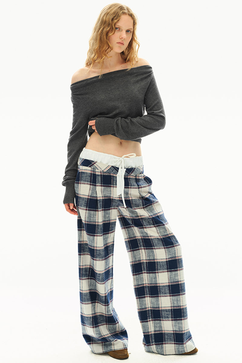 One-Shoulder Ribbed Top