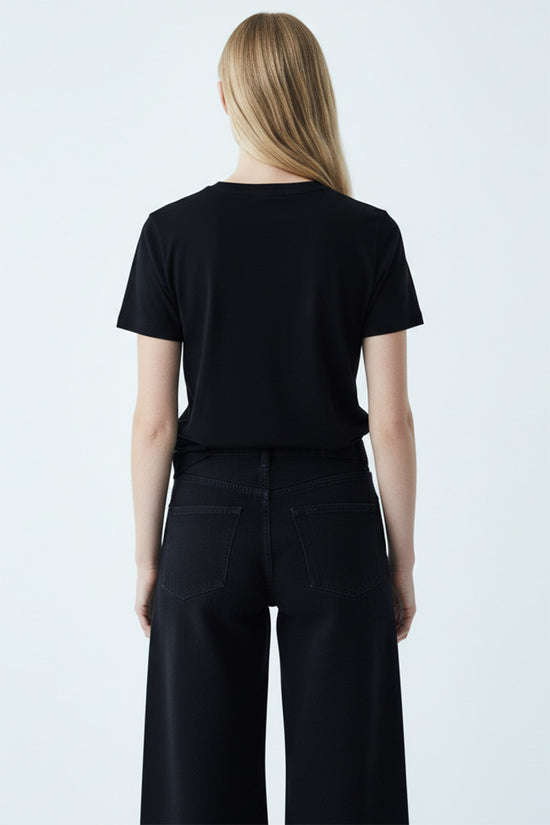 Butterfly Embroidered T-Shirt