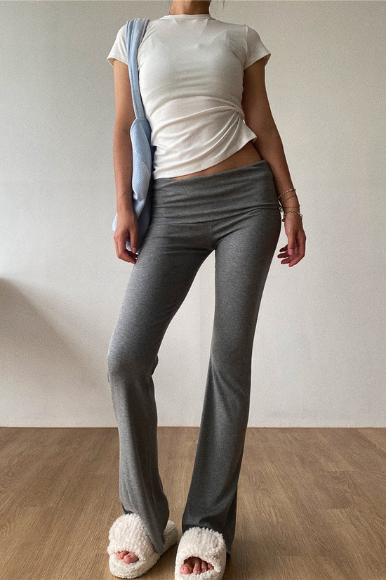 High Waist Flared Lounge Pants