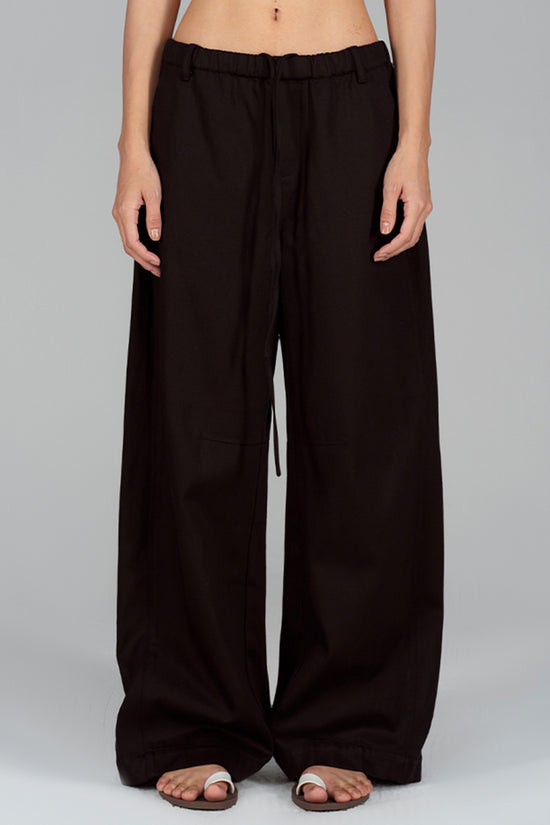 Relaxed Wide-Leg Trousers