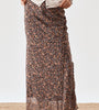 Floral Print Maxi Skirt