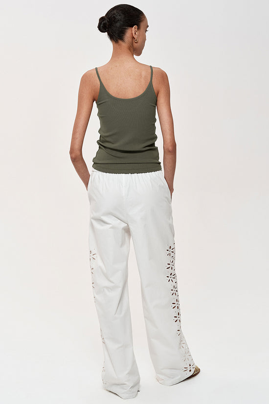 Basic Ribbed Scoop Neck Tank Top