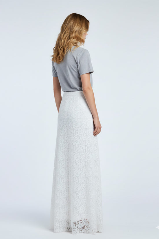 Radiant Ribbon Embroidered T-Shirt