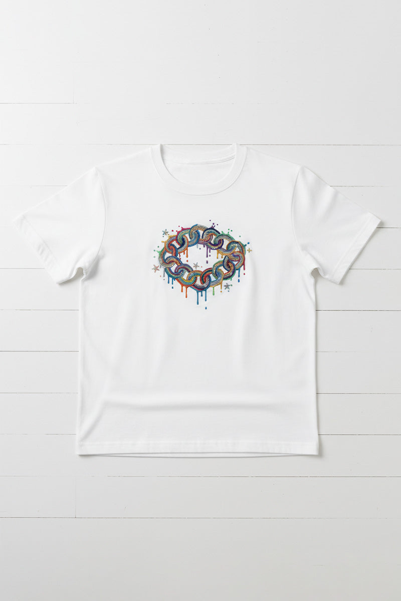 XOXO Motif Graphic T-Shirt