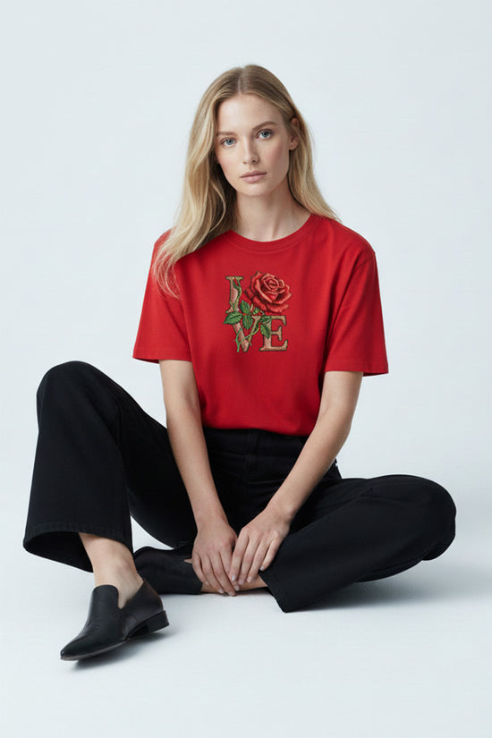 Love Rose Emblem T-Shirt