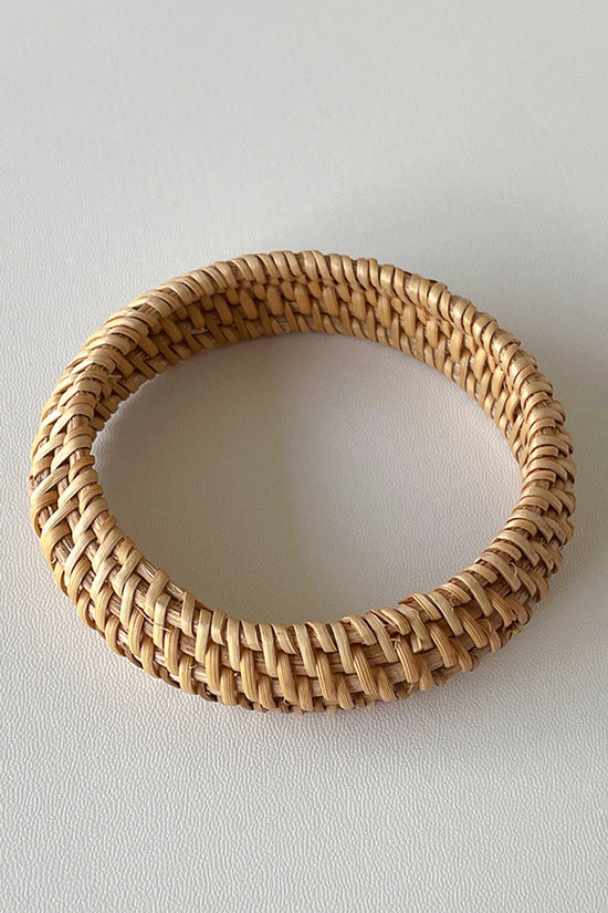 Woven Texture Bangle Bracelet