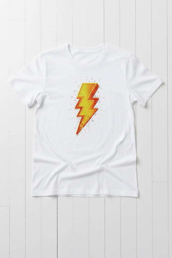 Lightning Embroidered Tee