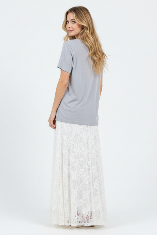 Elegant Butterfly Embroidered T-Shirt