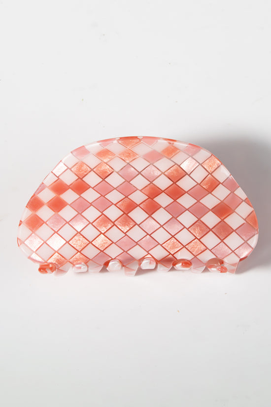Geometric Design Hair Claw