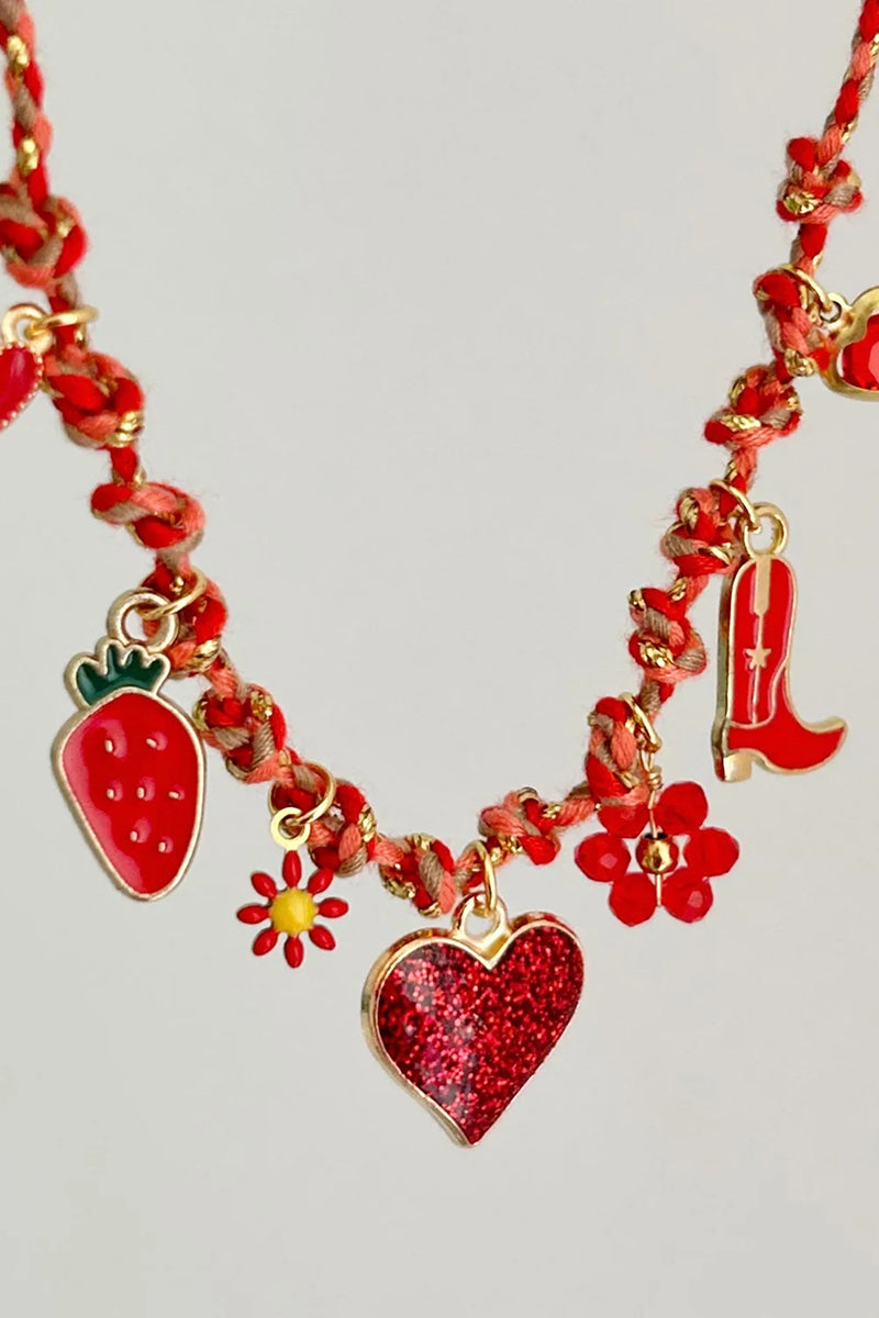 Colorful Charm Necklace