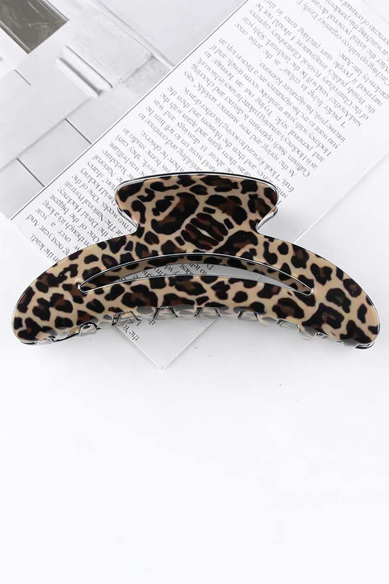 Stylish Leopard Pattern Hair Claw