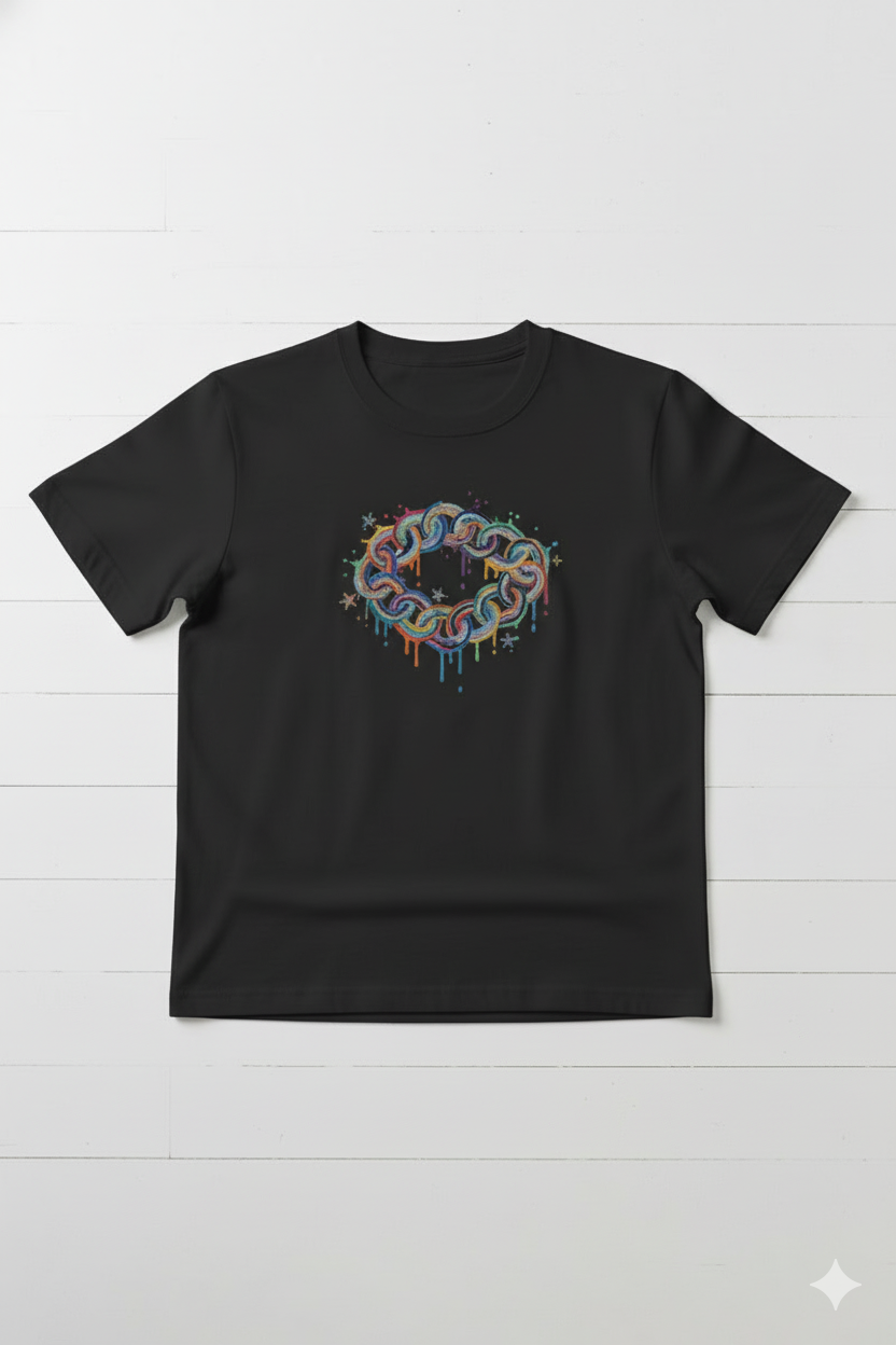 XOXO Motif Graphic T-Shirt