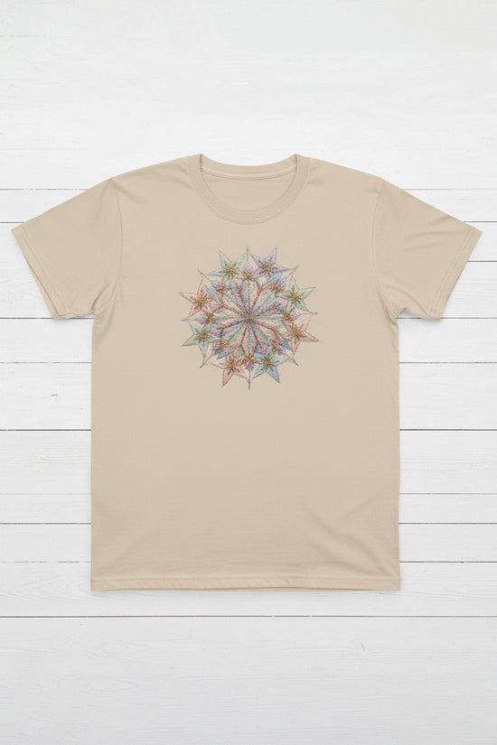 Multilayer Mandala Pattern T-Shirt