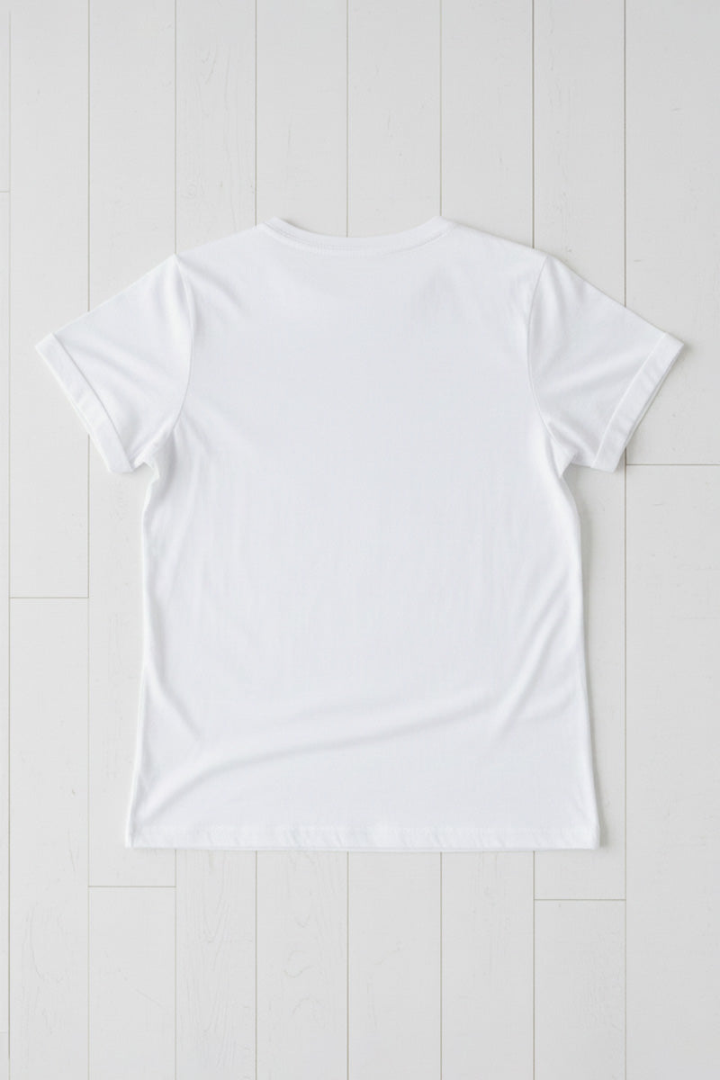 Soft Bow Embroidered T-Shirt