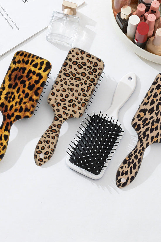 Chic Leopard Pattern Hairbrush