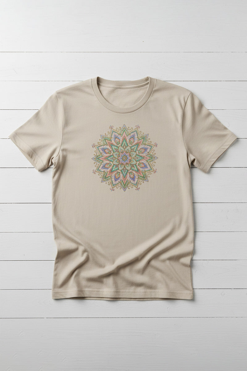 Petal Mandala Graphic T-Shirt