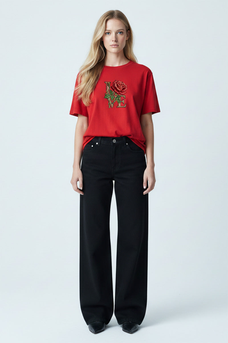 Love Rose Emblem T-Shirt