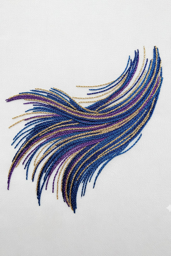 Flowing Tide Embroidered T-Shirt