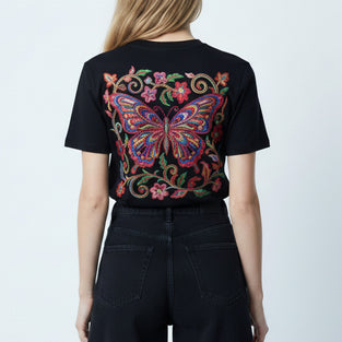 Butterfly Garden Art T-Shirt