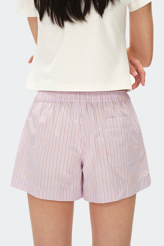 Striped Pull-On Relaxed Fit Shorts
