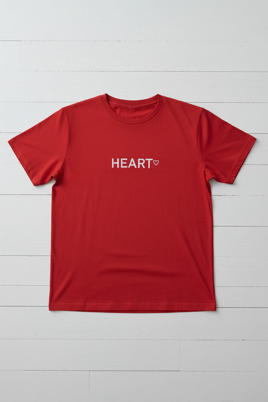 Heart Text Logo T-Shirt
