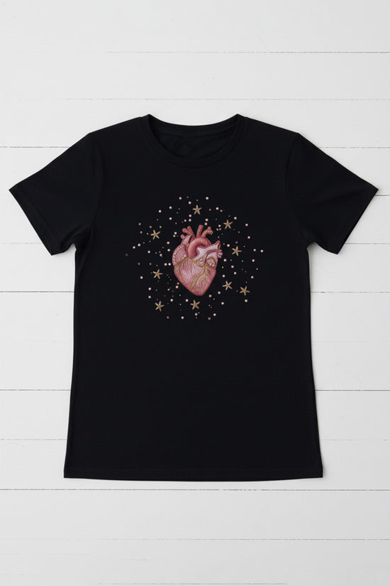 Minimal Heart Outline T-Shirt