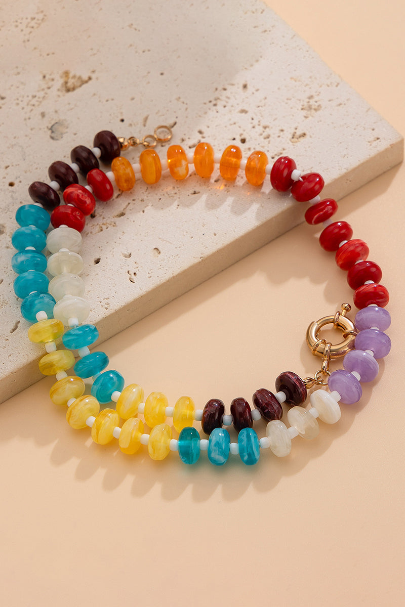 Vibrant Beaded Necklace