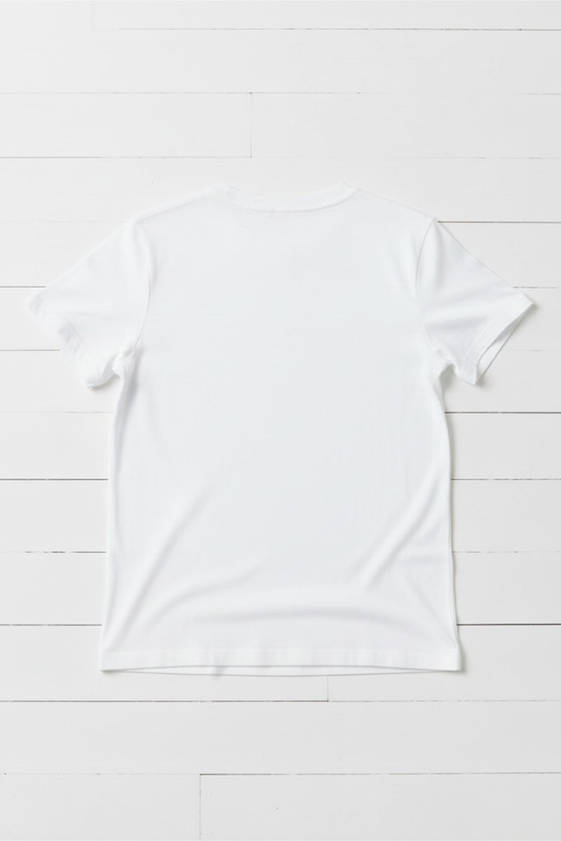 Wheat Sprig Embroidered T-Shirt