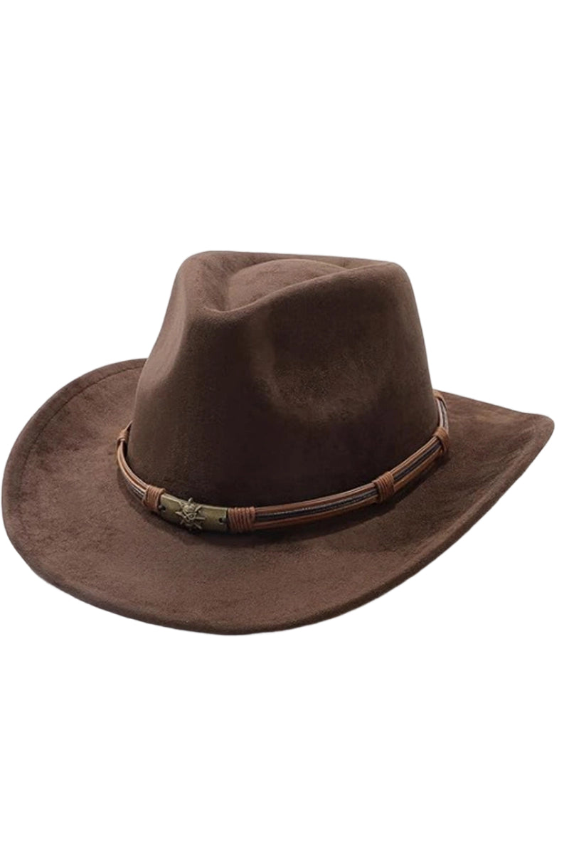 Western Cow Skull Embellished Hat