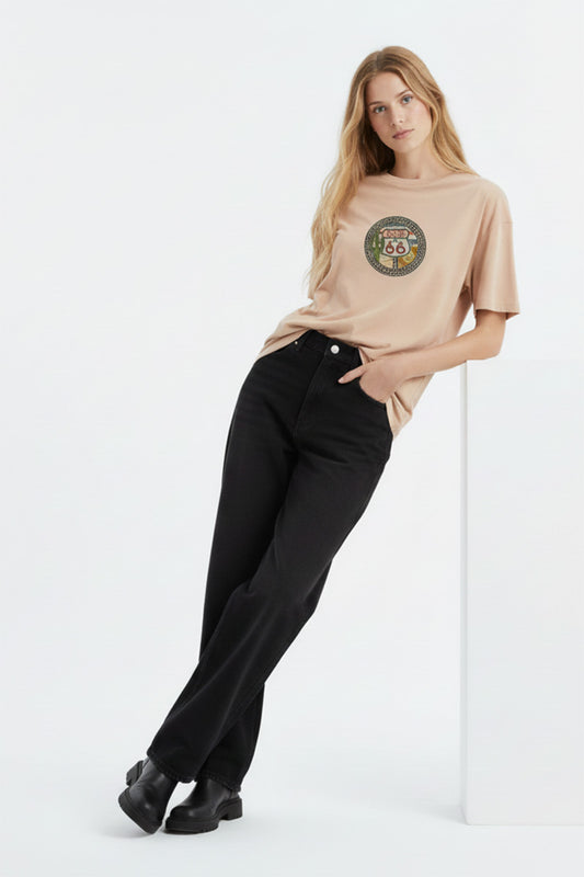 Route 66 Badge T-Shirt