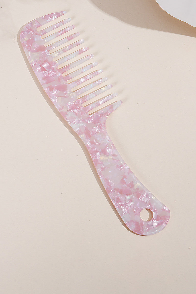 Chic Hair Comb with Iridescent Details