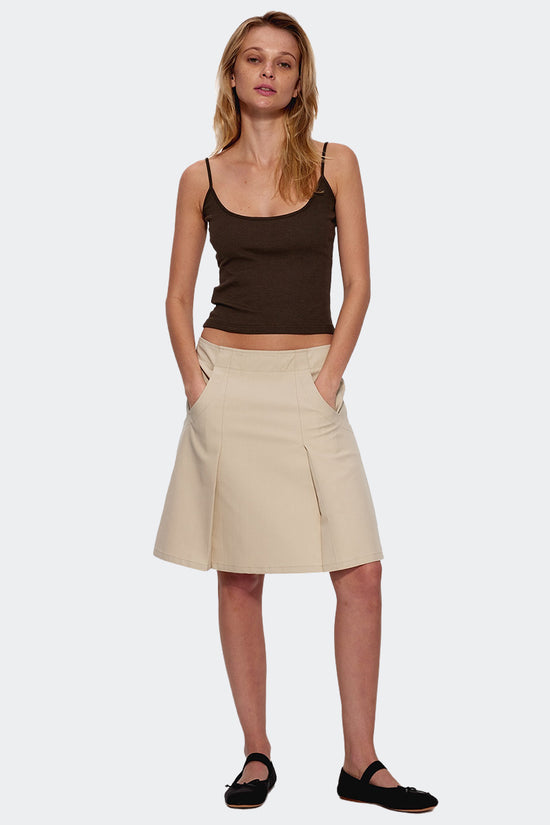 Basic Spaghetti Strap Fitted Cami