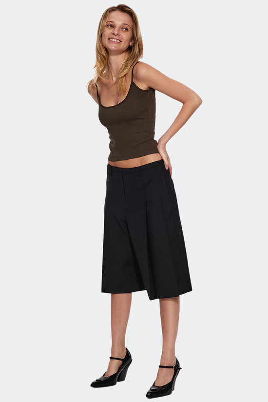 Basic Spaghetti Strap Fitted Cami