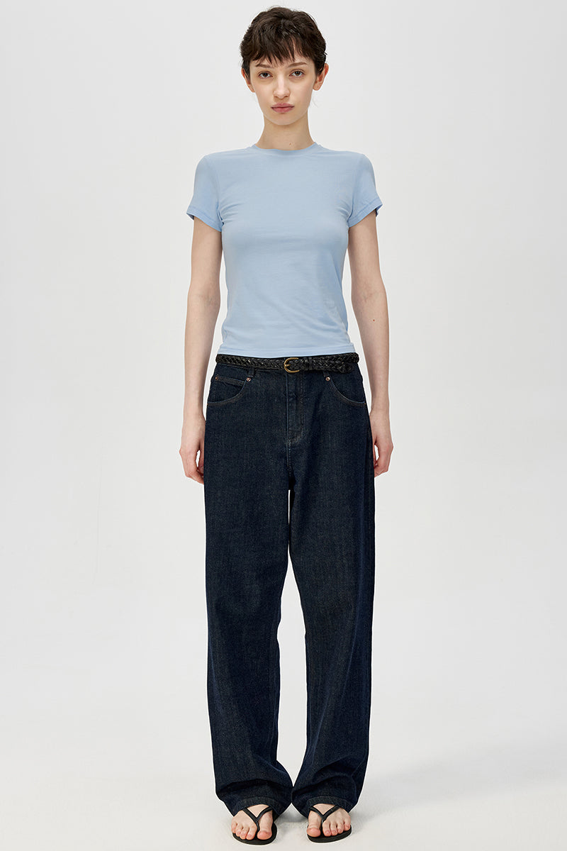 Crew Neck Short Sleeve Tee