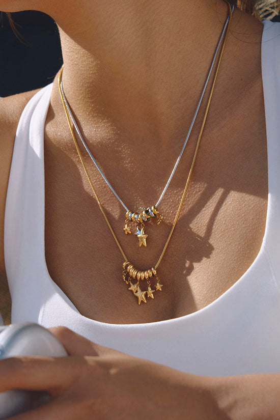 Star Charm Pendant Necklace