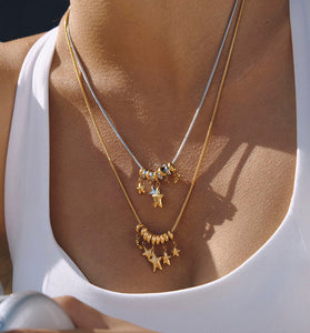 Star Charm Pendant Necklace